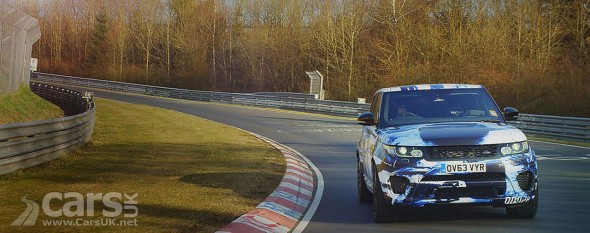 Photo Range Rover Sport SVR Prototype