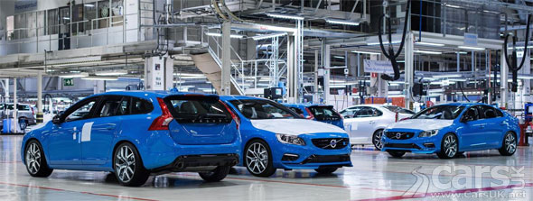 Photo Volvo V60 Polestar production