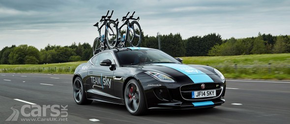 Photo Jaguar F-Type Coupe by SVO for Tour de France 
