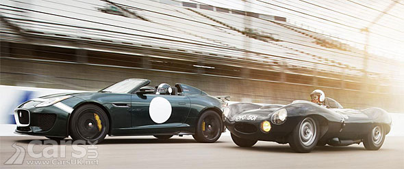 Photo Jaguar F-Type Project 7 joins the first D-Type