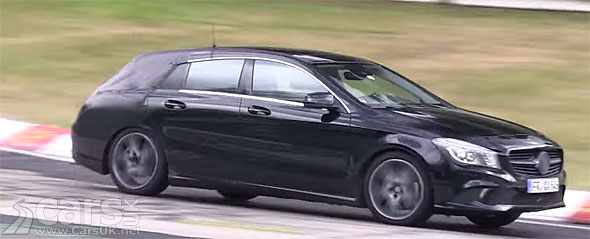 Spy Photo Mercedes CLA Shooting Brake