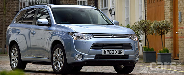 Photo Mitsubishi Outlander PHEV UK Government