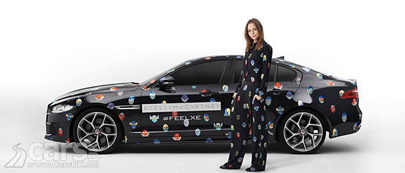 Photo Stella McCartney Jaguar XE Superhero