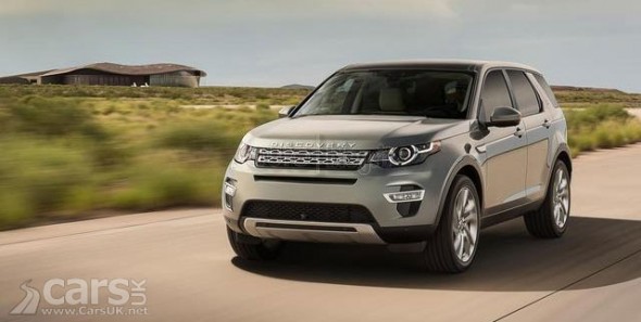 First photo of the new Land Rover Discovery Sport