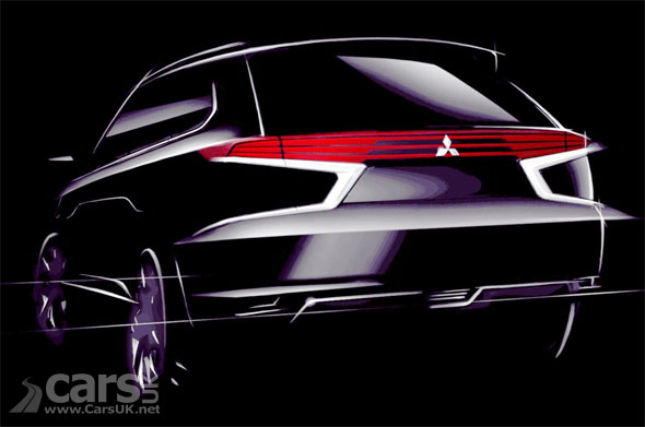 photo Mitsubishi Outlander PHEV Concept-S rear view