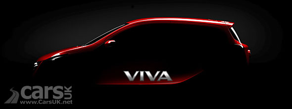 Photo tease new Vauxhall Viva