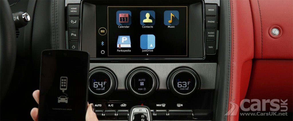 Photo Talk to your Jaguar Land Rover with InControl JustDrive App