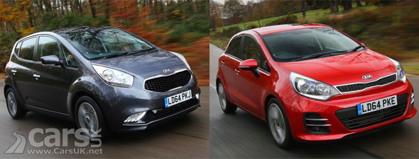 Photo 2015 Kia Rio & Kia Venga
