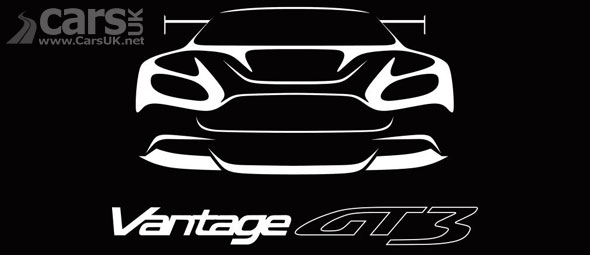 Photo Aston Martin V12 Vantage GT3 teased ahead of Geneva debut