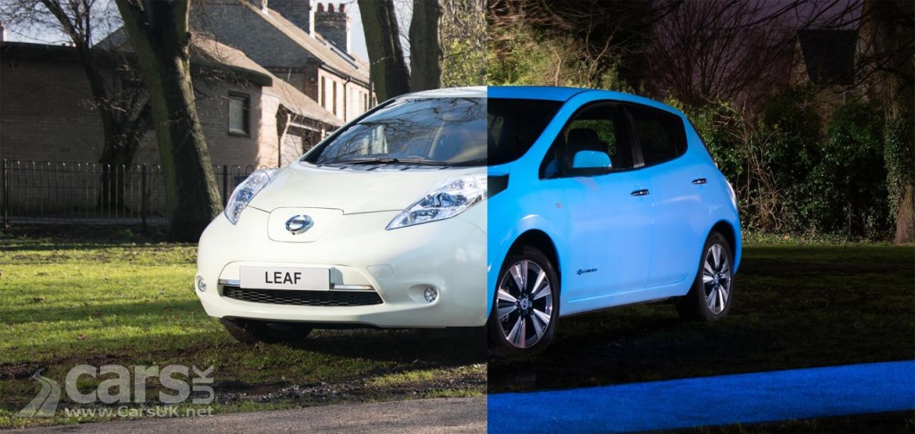 Photo Nissan LEAF Glow - Day & Night