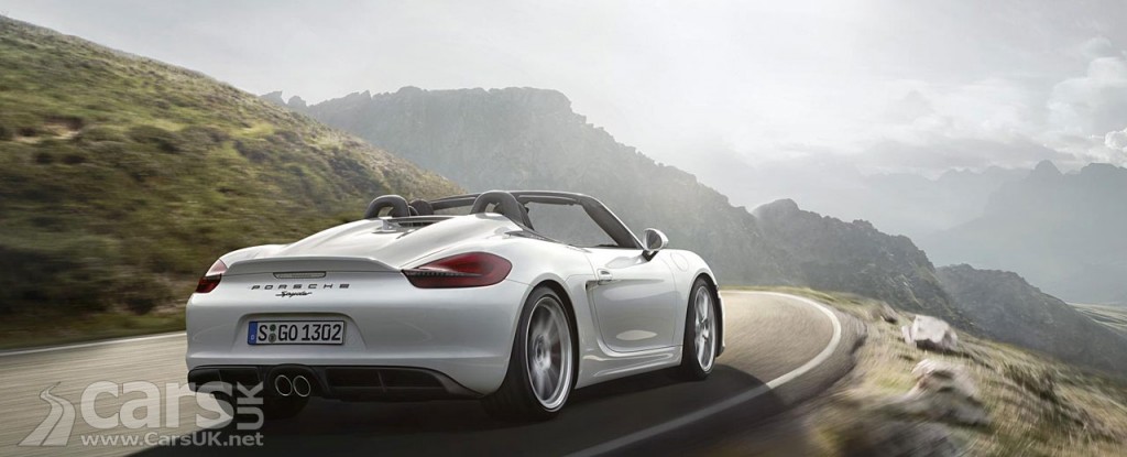New Porsche Boxster Spyder