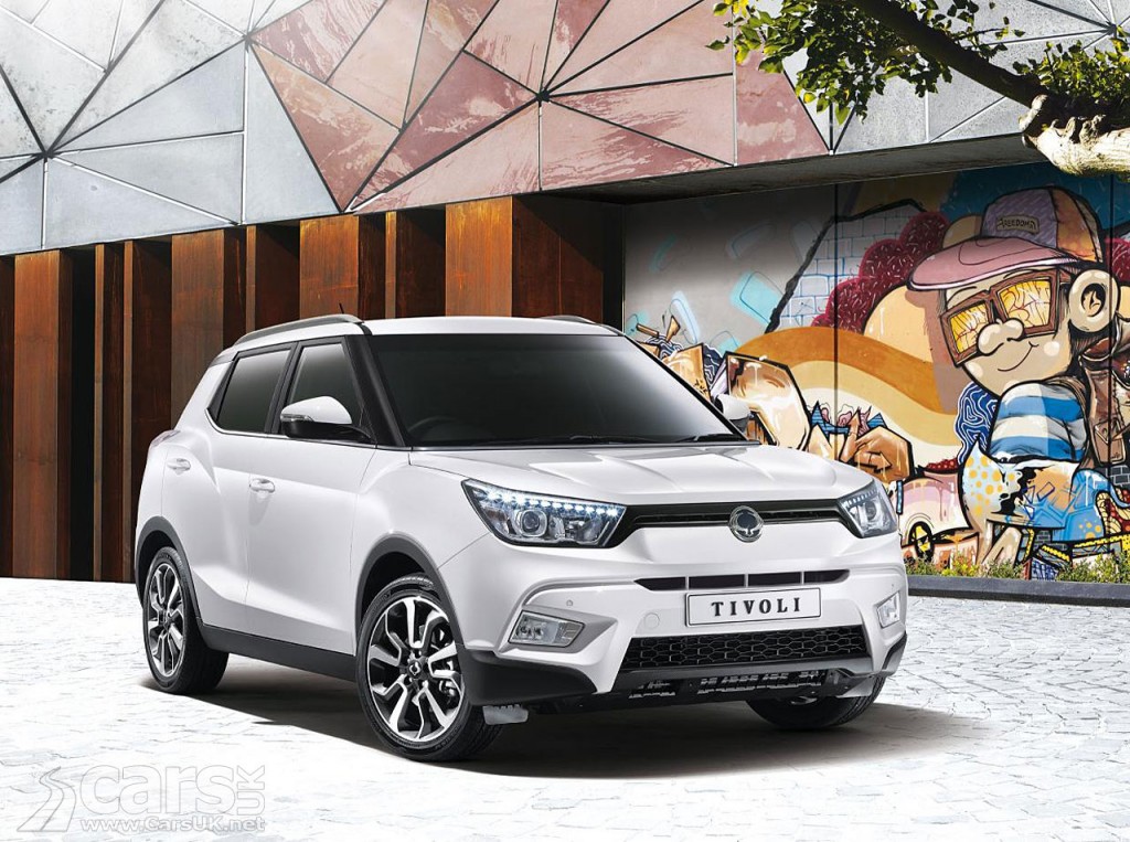 SsangYong's new compact SUV - the Tivoli - costs from £12,950