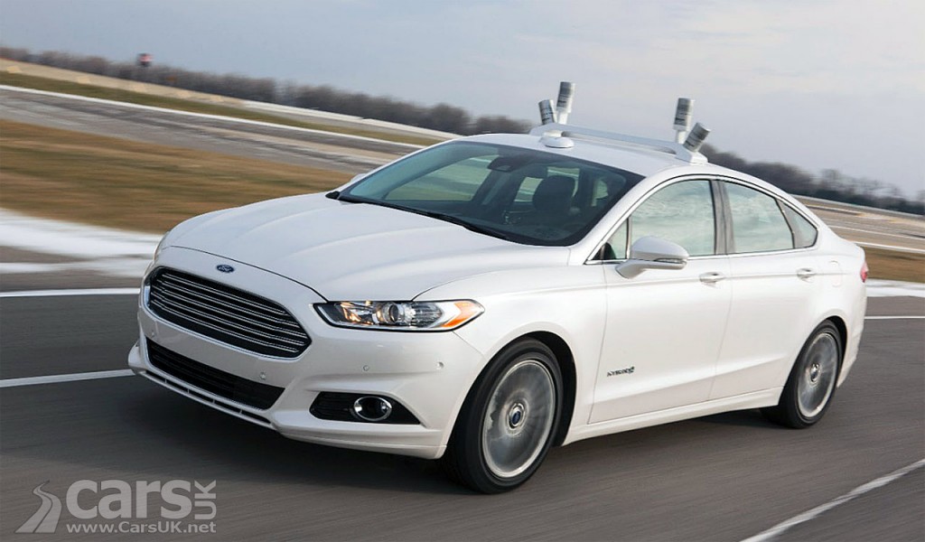 Ford's autonomous Mondeo development car