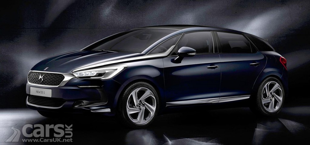 front three quarter view Citroen DS5