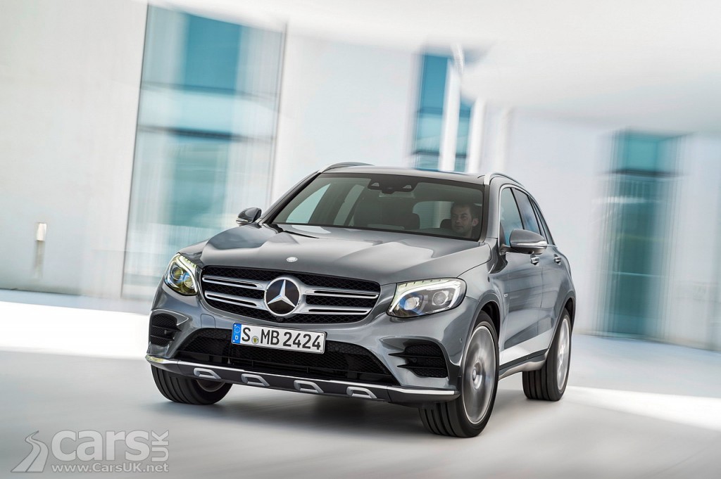 view new Mercedes GLC compact SUV