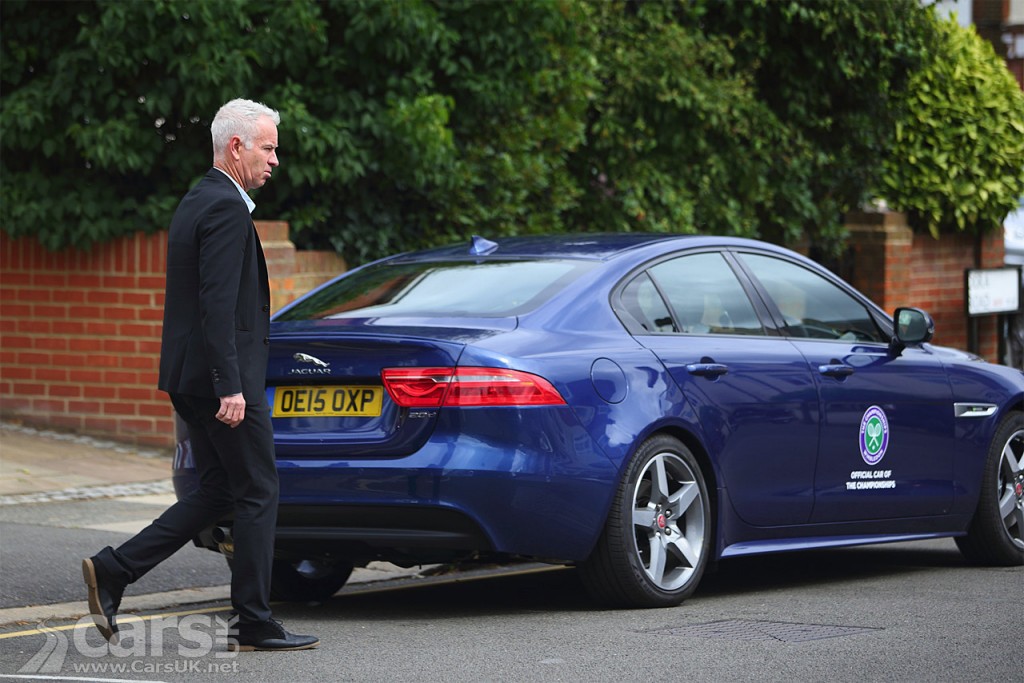 Photo New Jaguar XE gets John McEnroe as Wimbledon 'Secret Chauffeur'