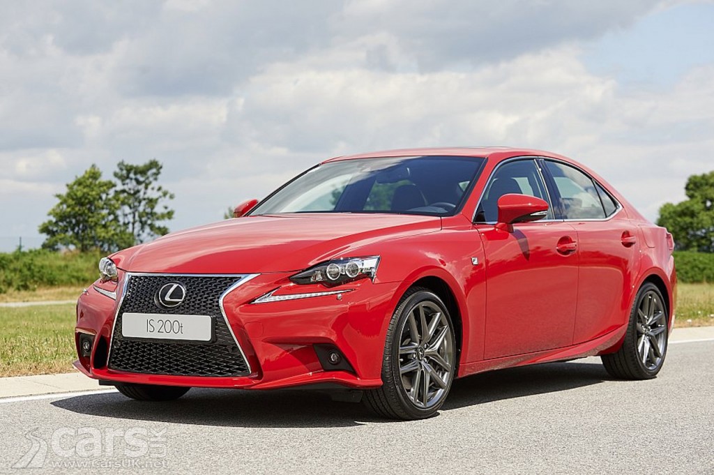 Lexus IS 200t with 2.0 litre turbo on sale September