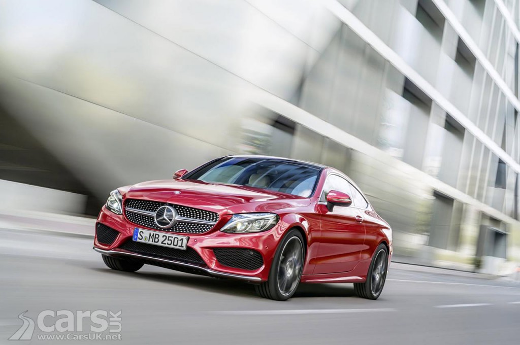 Photo 2016 Mercedes C-Class Coupe on road