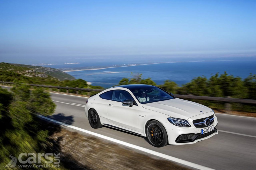 Photo new Mercedes-AMG C 63 Coupe on road