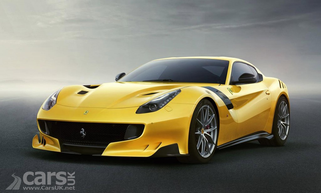 Photo yellow Ferrari F12tdf