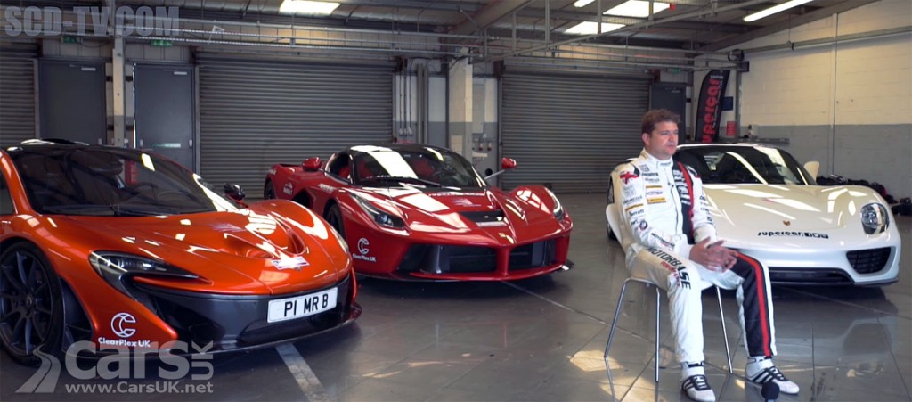 Photo McLaren P1, LaFerrari & Porsche 918 SHOOTOUT