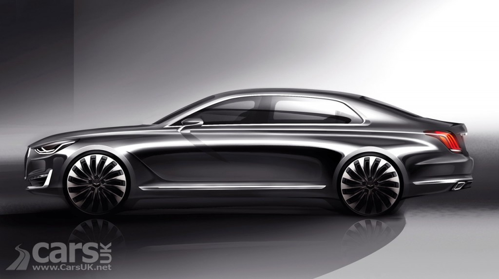 Photo Genesis G90 Side View