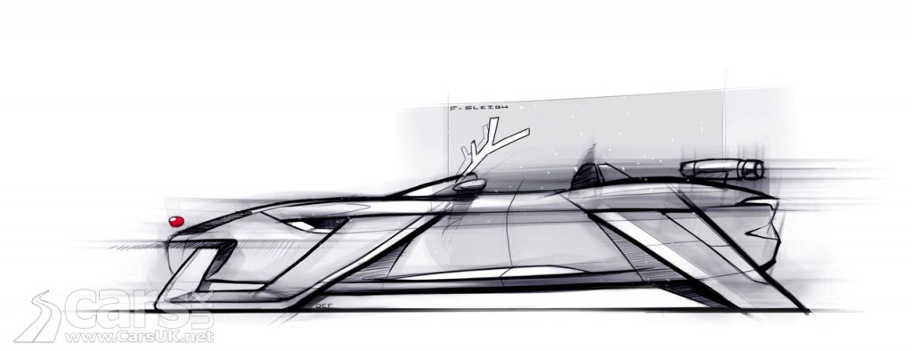 Jaguar F-SLEIGH Sketch