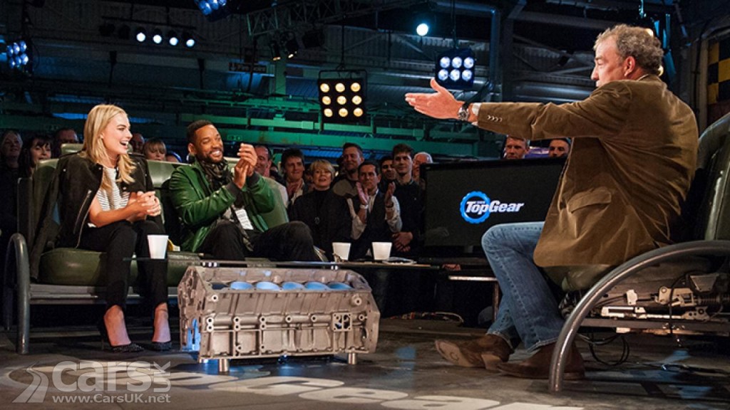 Photo Will Smith Margot Robbie Top Gear Star in a reasonably priced car