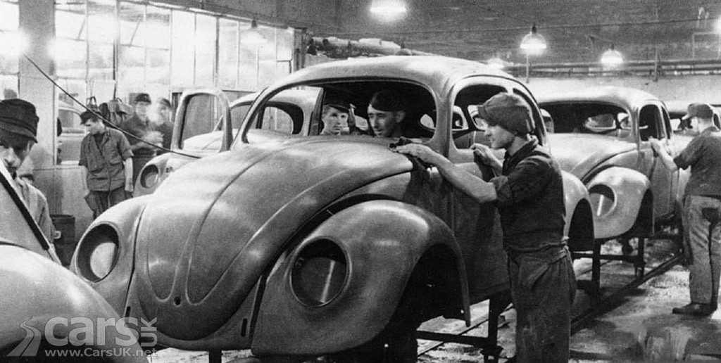 Photo Volkswagen Beetle Production starts in 1945