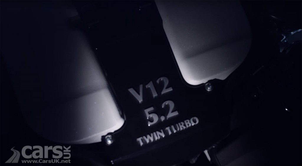 Photo New Aston Martin 5.2 litre V12 Twin Turbo engine
