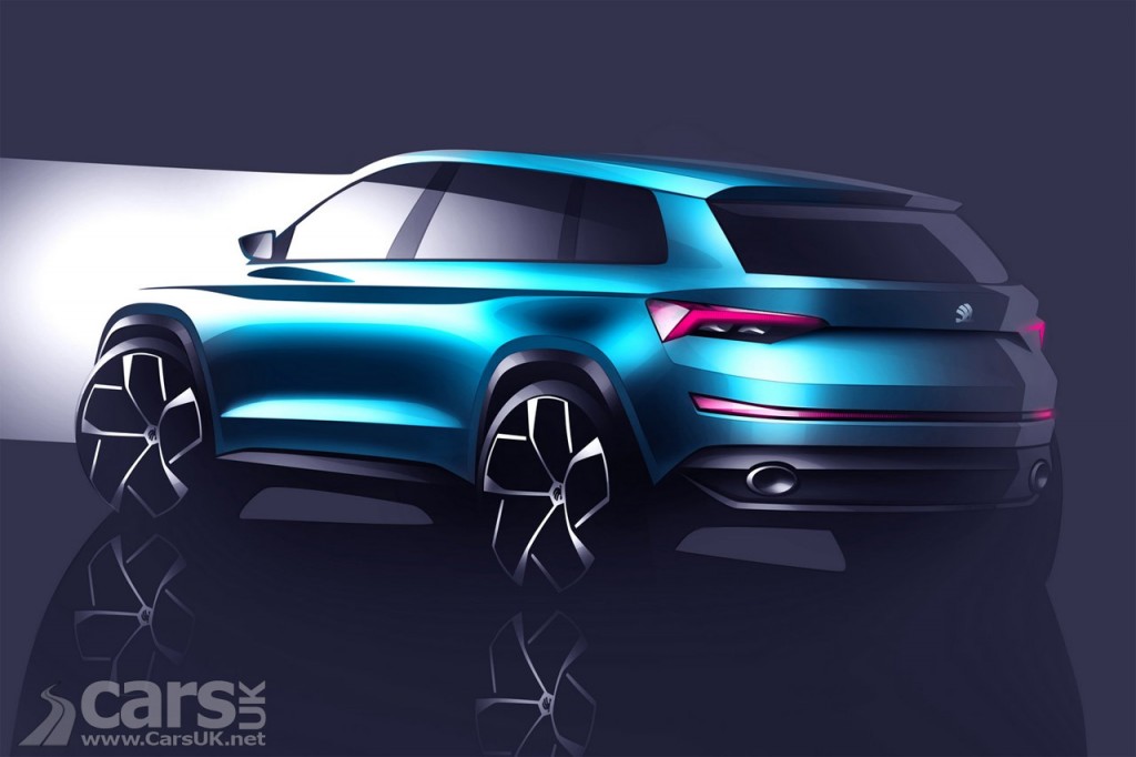 Photo Skoda VisionS SUV Concept Rear View