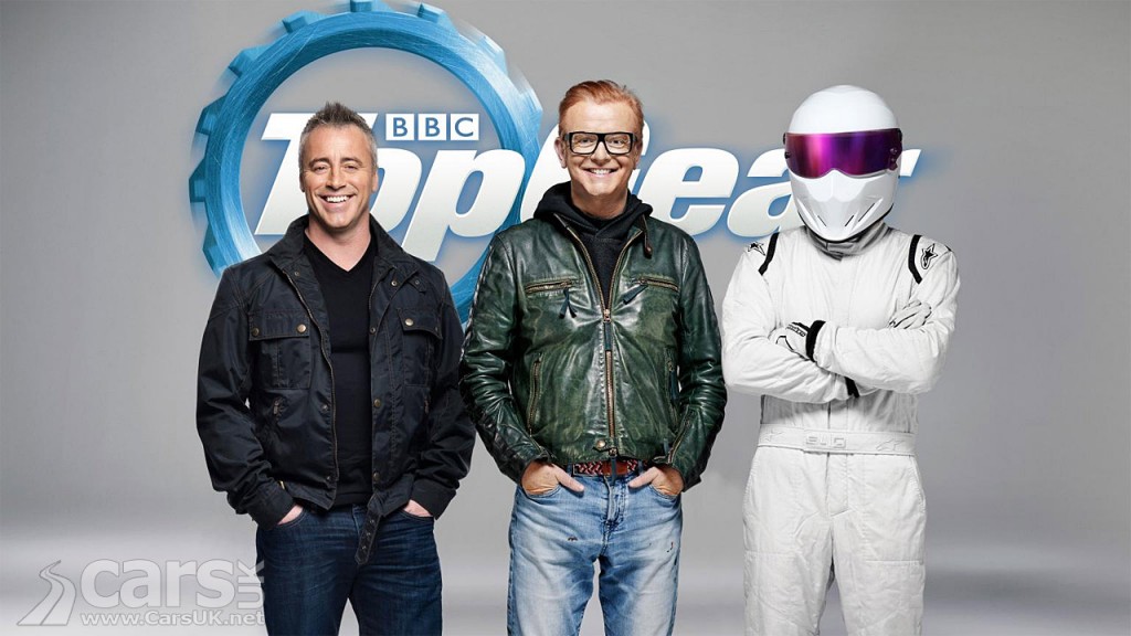 Photo Matt LeBlanc, Chris Evans The Stig