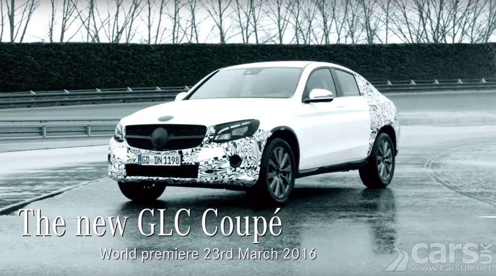 Photo Mercedes GLC Coupe video tease