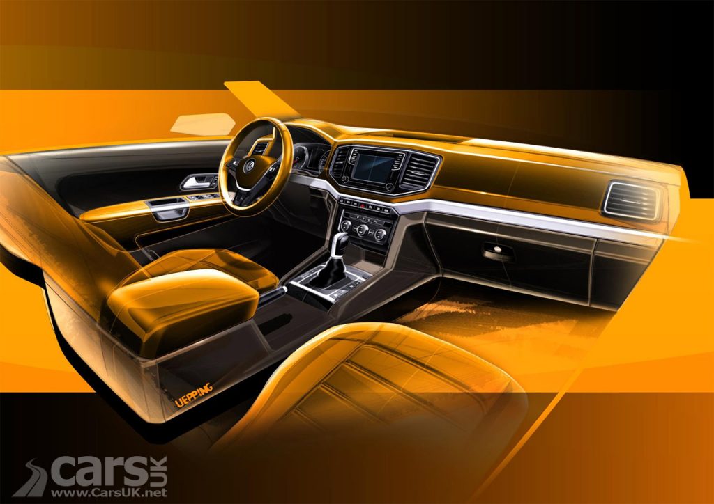 Photo 2017 VW Amarok Sketch Rear