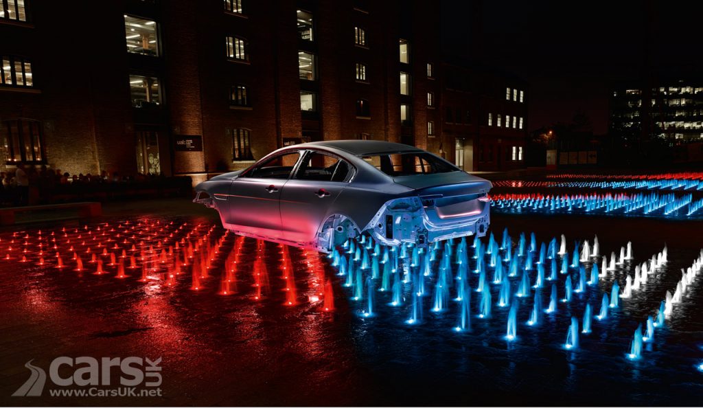 Photo Jaguar XE REALCAR Aluminium recycling