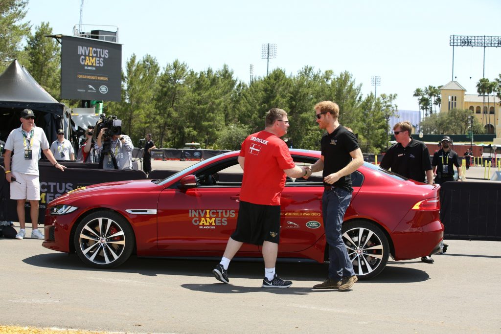 Photo Jaguar LAnd Rover Invictus Games