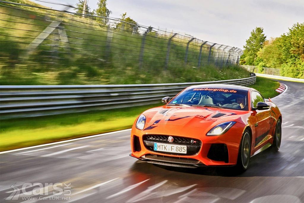 Photo Jaguar F-Type SVR Nurburgring