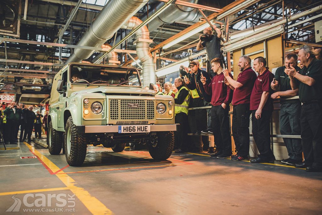 Photos Last Land Rover Defender