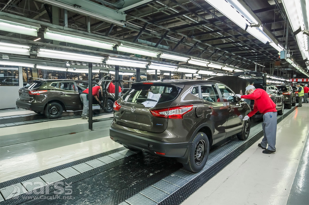 Photo Nissan Qashqai production in Sunderland