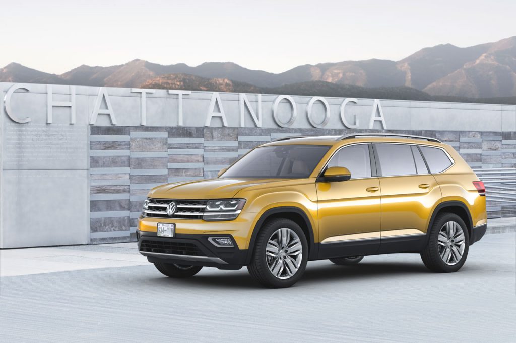Photo New Volkswagen Atlas SUV
