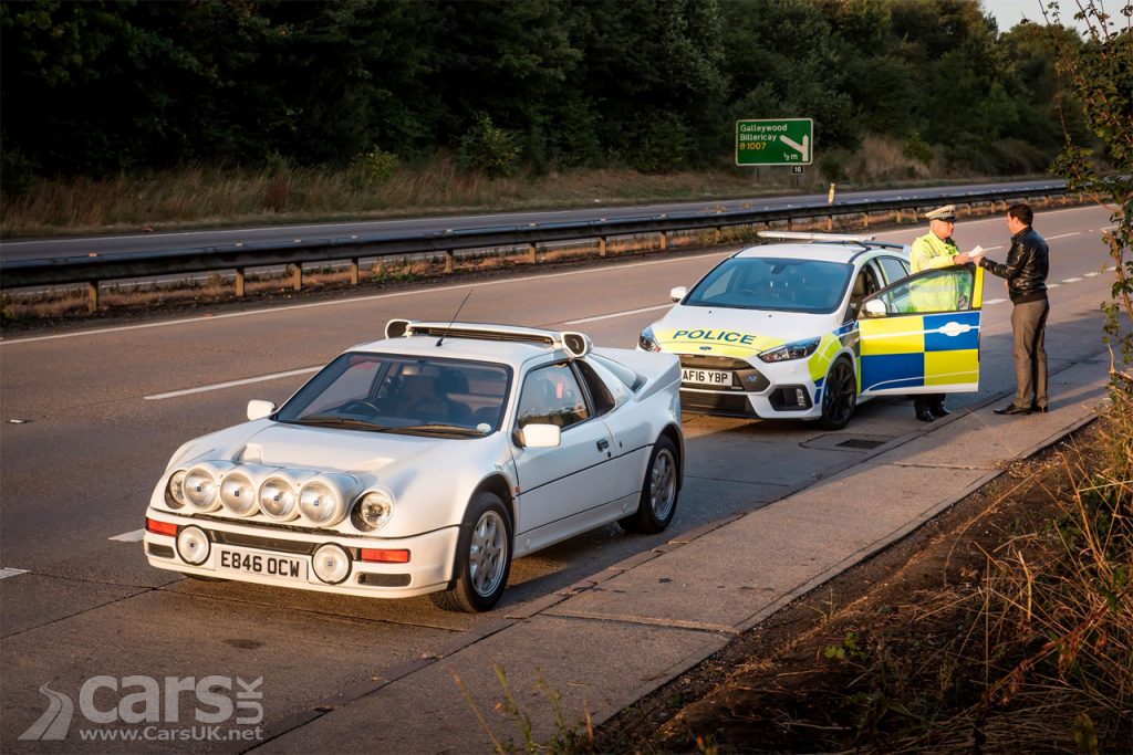 Photo Police Ford Focus RS and RS200