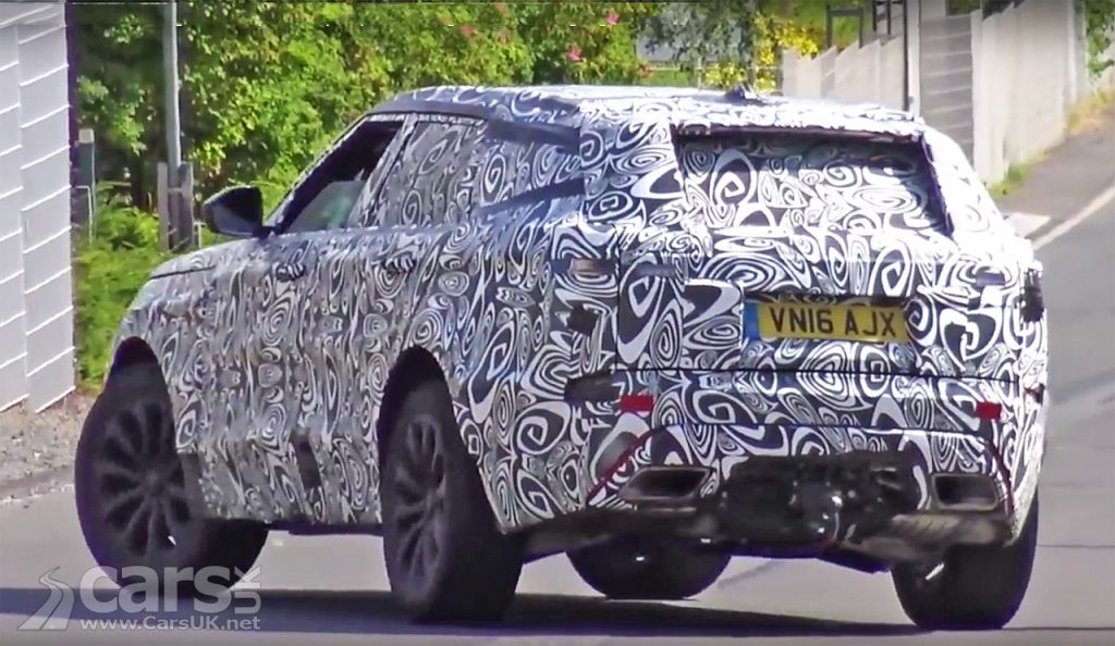 Photo Range Rover Velar Spy