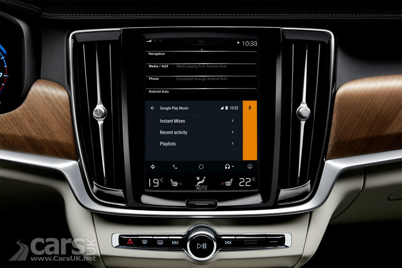 Photo Volvo 90 Series Android Auto