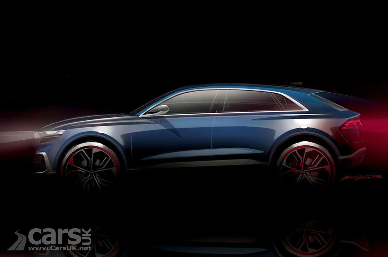 Photo Audi Q8 SUV Concept is tease