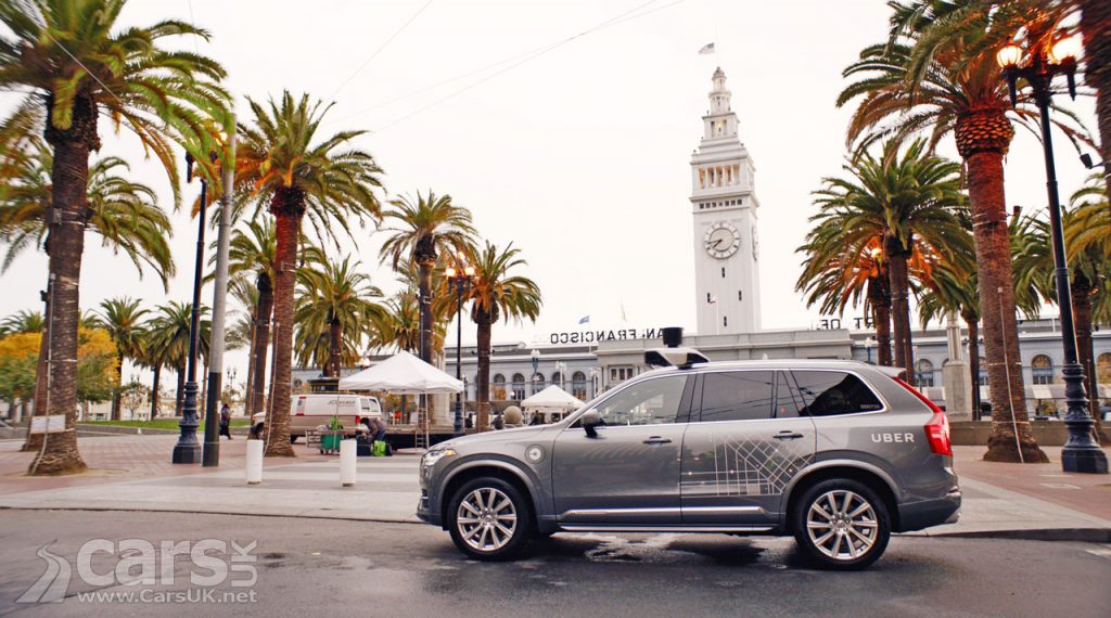 Photo Uber Volvo XC90 San Francisco