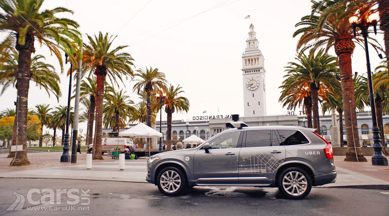 Photo Uber Volvo XC90 San Francisco