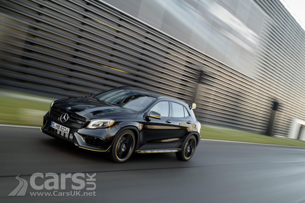 Photo Mercedes-AMG GLA Yellow Night Edition