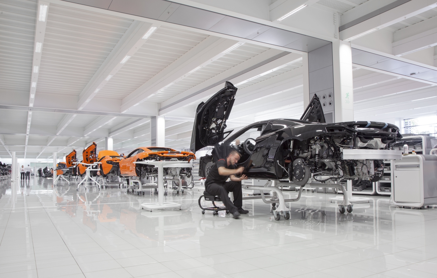 Photo McLaren Production Centre