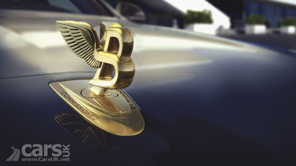 Photo Bentley Mulsanne Hallmark Series gold Flying B