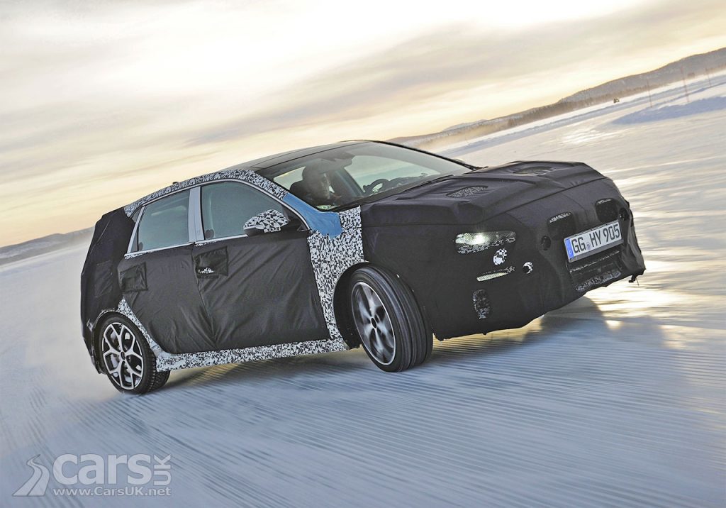 Photo Hyundai i30 N Winter Testing in Sweden